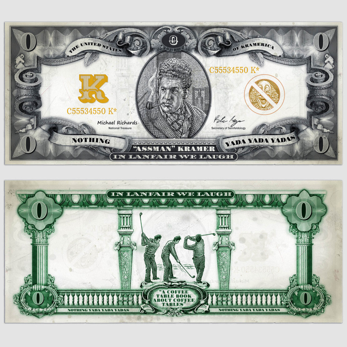KA-CHING! LANFAIR CREATES “SEINFELD CURRENCY”